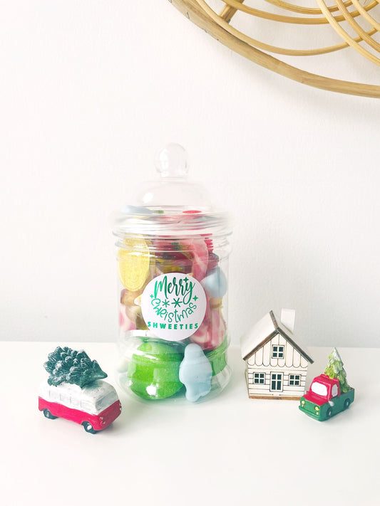 Christmas Sweet Filled Jar by Shweeties